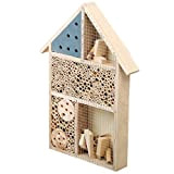 buwei Casa per Insetti in Legno Hotel Bee Hive Habitat per Coccinelle Coccinelle lacewings