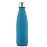 caijuqi2030 500ml Double Wall Stainles Steel Water Bottle Thermos Bottle Keep Hot And Cold Insulated Vacuum Flask for Sport (Dark ...