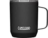 CAMELBAK Camp Mug Vacuum Insulated - Tazza termica per adulti, 350 ml, colore: Nero