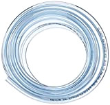 Cellfast Tubo flessibile Multipurpose in cloruro di polivinile, PVC, senza ftalati, certificato per alimenti, 10,0 mm x 2,0 mm, 5m