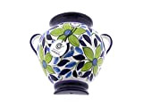 Ceramic Rambalena | Vaso da appendere con orza | Vaso di terracotta da appendere | Vaso da parete decorato - ...