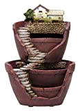 Ceramica Vaso di fiori da giardino Fioriere impianto contenitori creativo resina Succulente Container City di Sky Planter davanzale Giardini Casa ...