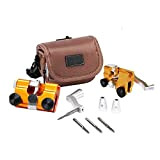Chainsaw Chain Sharpening Chain Saw Sharpener Kit Deluxe Chainsaw Sharpening Portable Chainsaw Chain Sharpening jig for all Kinds of Chain ...