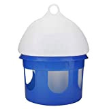 Changor Alimentatore Automatico di piccioni, Tazza di Accessorio per Uccello Livello Acqua Potabile Serbatoio di Acqua Potabile con ABS
