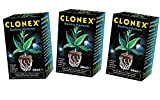 Clonex Growth Technology Gel Professionale per talee e Radici, 3 x 50 ml