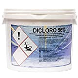Cloro Granulare Dicloro 56% Aral Secchio 5 Kg Rapida Dissoluzione per Disinfezione Piscina -- PROFESSIONALE --