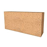 COALS 4 YOU Grande sostituzione vermicolite mattoni di fuoco per stufe legna bruciatori per pizza forno 30,5 x 11,4 cm