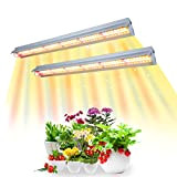 COKOLILA 2pcs T5 Lampada per piante , lampada da coltivazione a LED a spettro completo da 42 cm per piante ...