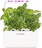 COLMO Kit da giardino per erbe aromatiche da interni, kit idroponico per giardino con piantatrice a LED per la casa ...