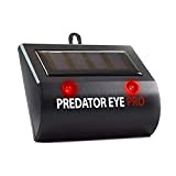 Comforday Predator Eye Repellente per Animali da Esterno ad energia Solare,Cervo,Procione,Coniglio,Gatto,Scoiattolo,Cane,Uccello,Deterrente per Animali Repellente di Animali Notturno Impermeabile