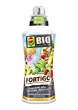 COMPO BIO FORTIGO Concime Organico Universale, Liquido, Per Orto e Giardino, Consentito in agricoltura biologica, 500 ml