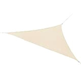 Coolaroo ready-to-hang Triangle, tettoia parasole, Pebble, 3.96 meter triangolo