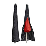 Copertura per ombrellone, 265 CM Fodera Protettiva Per Ombrellone Impermeabile con Fodera Protettiva per Ombrellone