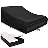 Copertura per sedia a sdraio per 2 persone, 200 x 120 x 90 cm, 420D, per esterni, impermeabile, doppio lettino ...