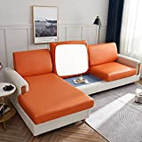Copridivano impermeabile per divano a forma di L Chaise Longue, elasticizzato per divano da 1/2/3 posti, in poliuretano, antiscivolo, per ...