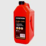 Cosmos - Tanica in plastica per Carburante, capacità 5 l, Colore: Rosso