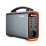 CTECHi Generatore Solare Portatile 240 Wh, con batería LiFePO4，Generatore solare con connessioni AC / DC / USB / QC 3.0 ...