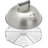 Cuisinart Bonus, 12.25" Melting Dome and Wire Rack, Stainless Steel