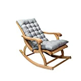 Cuscini prendisole, Cuscino di ricambio per giardino Sedia sdraio reclinabile Cuscino per sedile in cotone, rivestimento per sedile antiscivolo per ...