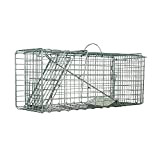 Defenders STV071 Gabbia trappola per animali (trappola umana facile da impostare per conigli, gatti e animali di dimensioni simili), trasparente, ...