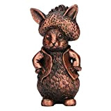 DERCLIVE Statua del coniglio a forma di coniglietto di forma di fattura fine moderna semplice resina materiale Bunny statua