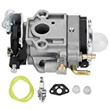 Deror Kit carburatore carburatore di Alta qualità Kit di Ricambio Professionale con Guarnizione, Tubo, Candela di accensione e Filtro - ...