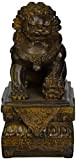 Design Toscano NY13668011 Statua Cane da Guardia Cinese Lion Foo, Femmina, Bronzo