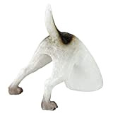 Design Toscano Terrence il Terrier che scava Statua da giardino, poliresina, a colori, 30 cm