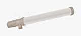 Dimplex ECOT2FT - Riscaldatore tubolare a 2 piedi con termostato integrato, staffe di montaggio incluse bianco/grigio