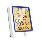 DollaTek LCD Elettronico Digitale Misuratore di umidità di Temperatura Termometro Igrometro Retroilluminazione Casa Stazione Meteo per Interni