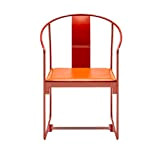 driade MINGX Outdoor - Sedia con braccioli, Design Konstantin Grcic, Colore: Arancione