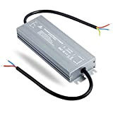 DUSKTEC Trasformatore LED 24V 60W Alimentatore 220 24V DC, IP67 LED Driver 2.5A Impermeabile per Esterni, Adattatore LED a Tensione ...