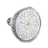 E27 30W/50W/80W Grow Led per Piante LED Illuminazione Grow Lampada Light Livello Dimmerabili Luci Impianto per Pianti Frutta Verdure Fiore ...