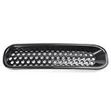 Ele. Zheng. 7pcs Grille Anteriore Insert Grill Mesh Grill for Jeeps Wran-glers JK 2007 2008 2009 2010 2011 2012 2013 ...