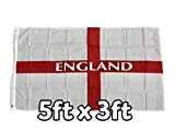 England Flag (material) - 5ft x 3ft by Just For Fun