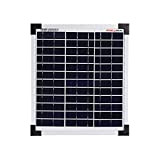 Enjoy solar Poly 10 W 12V Pannello solare policristallino Modulo fotovoltaico ideale per camper, case da giardino, barche.