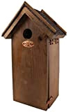 Esschert Design Birdhouse, Birdhouse cinciallegra in Marrone, Bitume, di Circa 18 cm x 14 cm x 32 cm