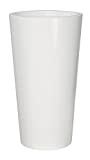 EURO3PLAST 2785 03 Vaso per Fiori e Piante, Bianco, 33x33x61 cm