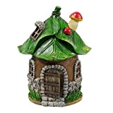 Fairy House, casetta a energia solare GNOME Home in resina GNOME casa per alberi, miniatura mistica, da giardino GNOME casa ...