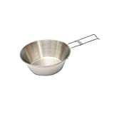 fdghh 304 Stainless Steel Bowl, Camping Bowl Outdoor Picnic, Picnic Rice Bowl Barbecue Folding, Coppa Climbing Water Cup, Camping Portable ...