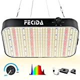 FECiDA Grow Light LED Dimmerabile 1000W, Lampada per Piante da Interno, lampade LED per Piante Spettro Completo, LED Coltivazione Indoor ...