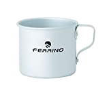 Ferrino, Tazza in Alluminio, 8 cm Grigio, 8 cm