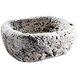Fioriere mortaio Decogarden pietra antica (Cm. 47x37xH20 Peso 26 Kg.)