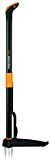 Fiskars Estirpatore, Lunghezza: 1 m, Asta in acciaio inossidabile/Impugnatura in plastica, Nero/Arancione, Xact, 1020126