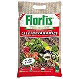 Flortis CONCIME MICROGRANULARE CALCIOCIANAMIDE 4 kg Cura Giardino Piante Fiori