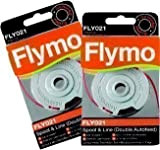 Flymo FLY021 - Set di 2 bobine di ricarica a doppio filo per tagliabordi