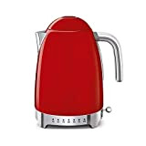 FMOPQ CHENWith Temperature Control Electric Kettle Temperature Control Retro Breakfast Electric Kettle Stainless Steel Electric Kettle And Heat Preservation Integrated.