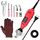 FMOPQ Handheld Electric Chainsaw Sharpening Kit Electric Sharpening Chainsaw Chain Mill Grinder Fast Grinding Tool Machine (Color : Red) (Red)