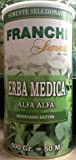 Franchi Sementi semi di Erba Medica (alfa alfa) confezione in barattolo da 500 grammi