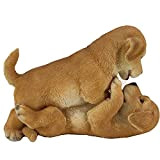 G&H Decor DOG003 - 2 cuccioli di Labrador in poliresina - rifinito a mano con dettagli intricati - adatto per ...
